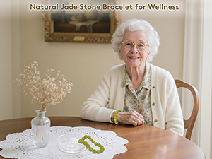 Natural jade tourmaline stone heating pad