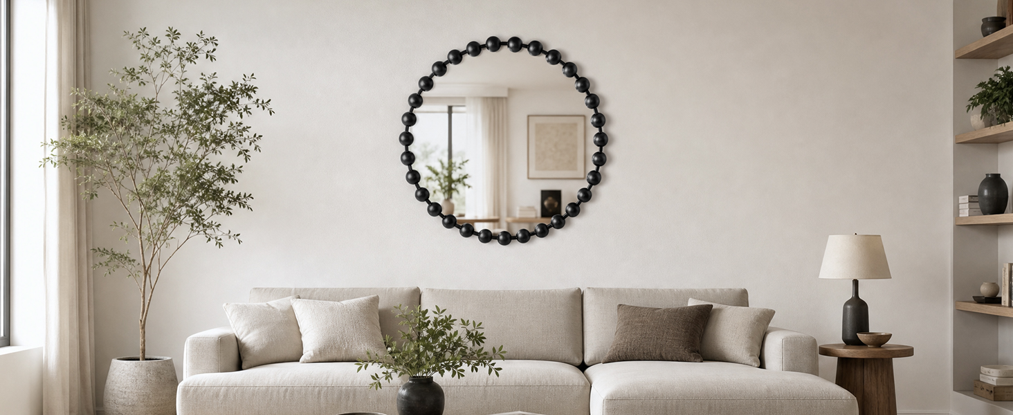 Round Mirrors for Wall Decor