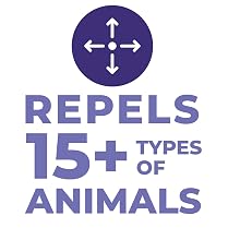 Repels 15+ types of Animals