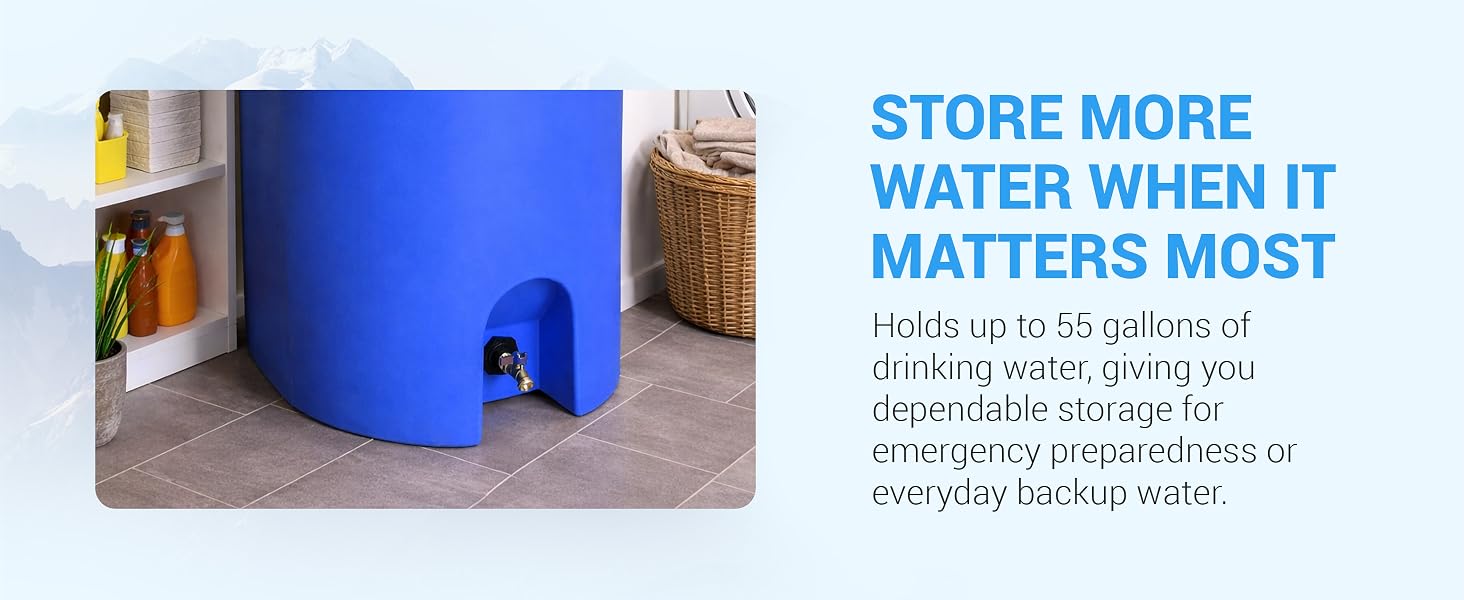 7 gallon readyjug emergency water storage container