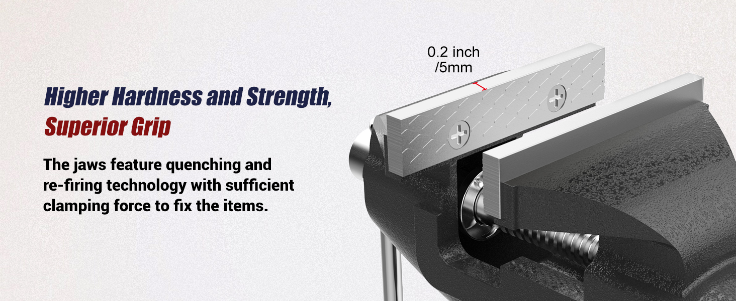 universal table vise 3inch fixed tool