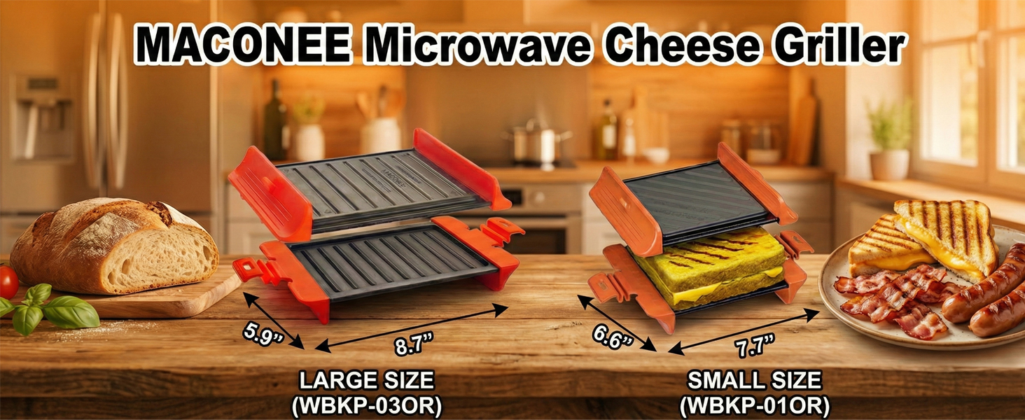 Maconee microwave cheese griller