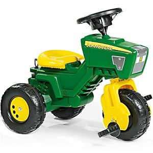 John Deere, Made in Germany, pedal vehicle, ride on toy, play value, balance