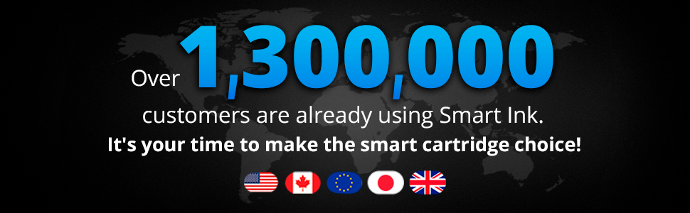 Over 1,300,000 customers are already using Smart Ink