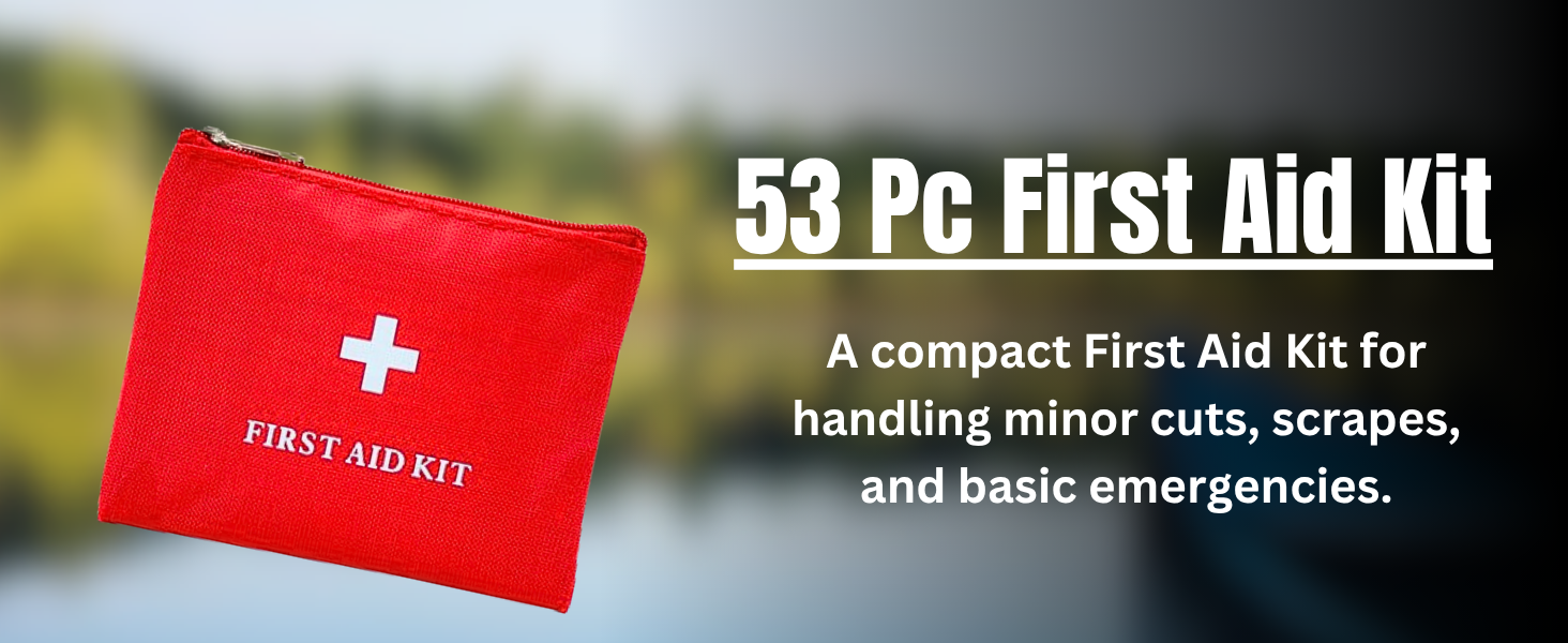53 pc First Aid Kit
