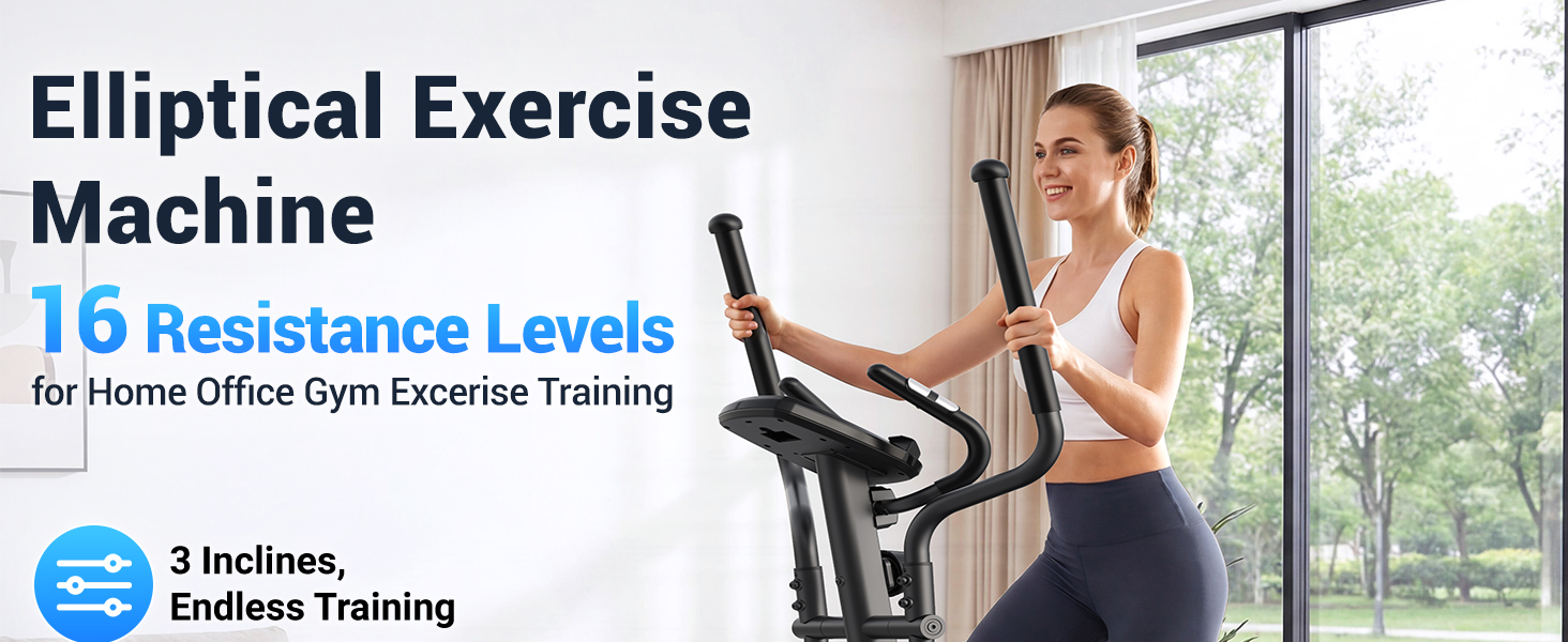 ANCHEER Elliptical Exercise Machine