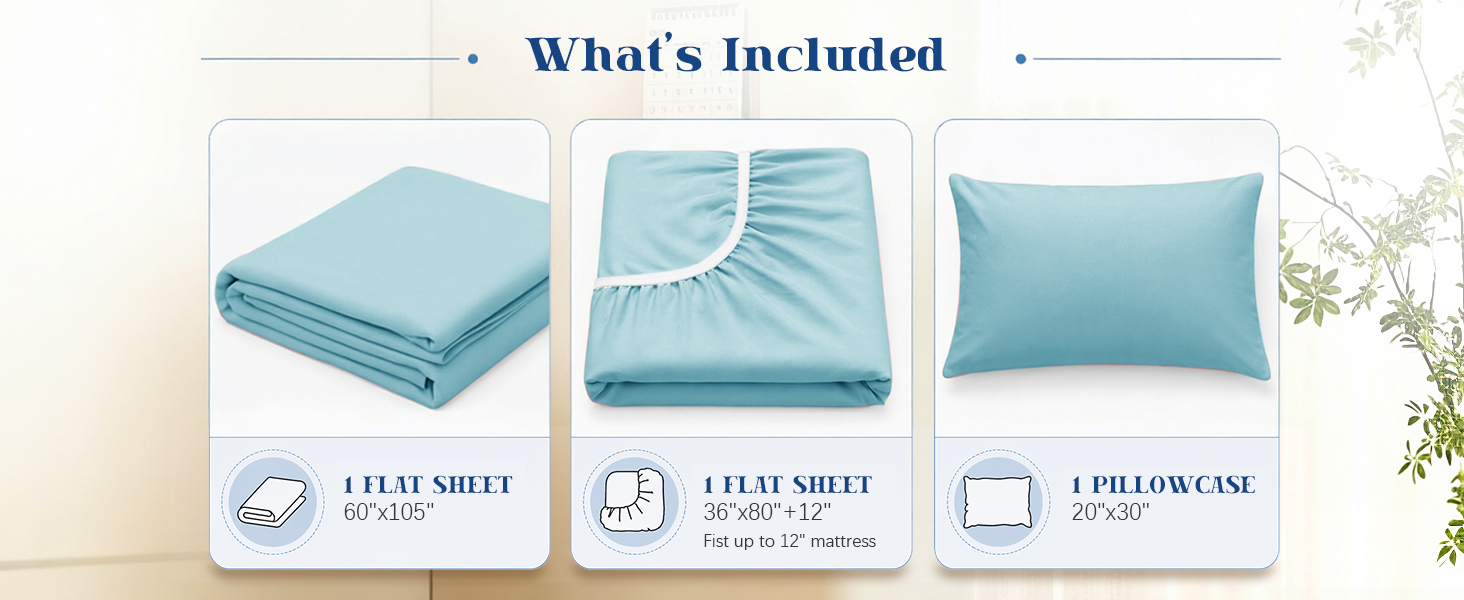 twin bed sheet set