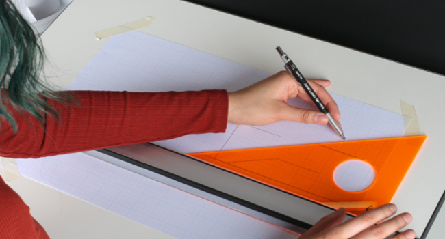 ALVIN PXB Drafting Board Drawing Design Layout Home Office School