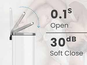 sanitary white garbage bin for dental office medical clinic and pediatric nursing rooms