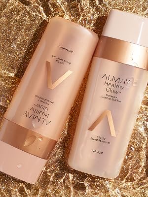 almay self glow gradual tan foundation