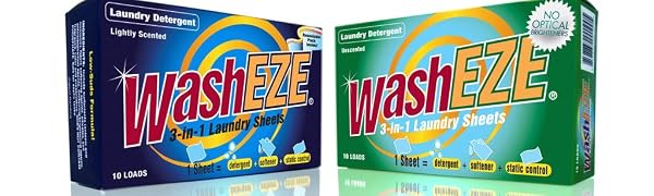 WashEZE All in One Laundry Sheet Contains everything you need!