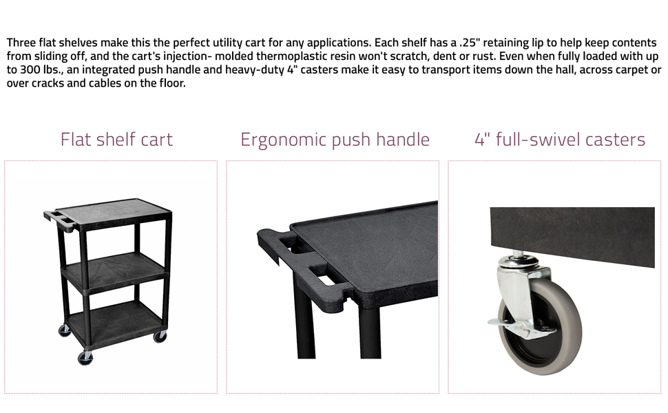 wheeled cart
