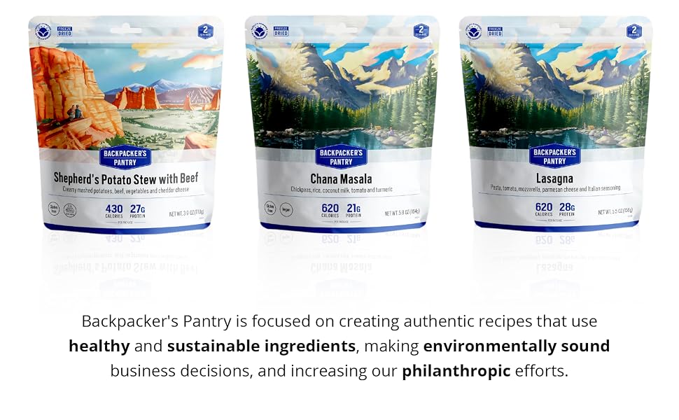 Our ready to eat meals are shelf-stable, making them the ideal emergency food supply to stock up on
