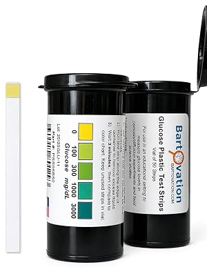 glucose test strips bottle