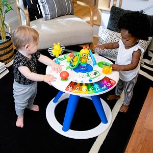 Baby Einstein Around We Grow 4-in-1 Walker, Discovery Activity Center and Table