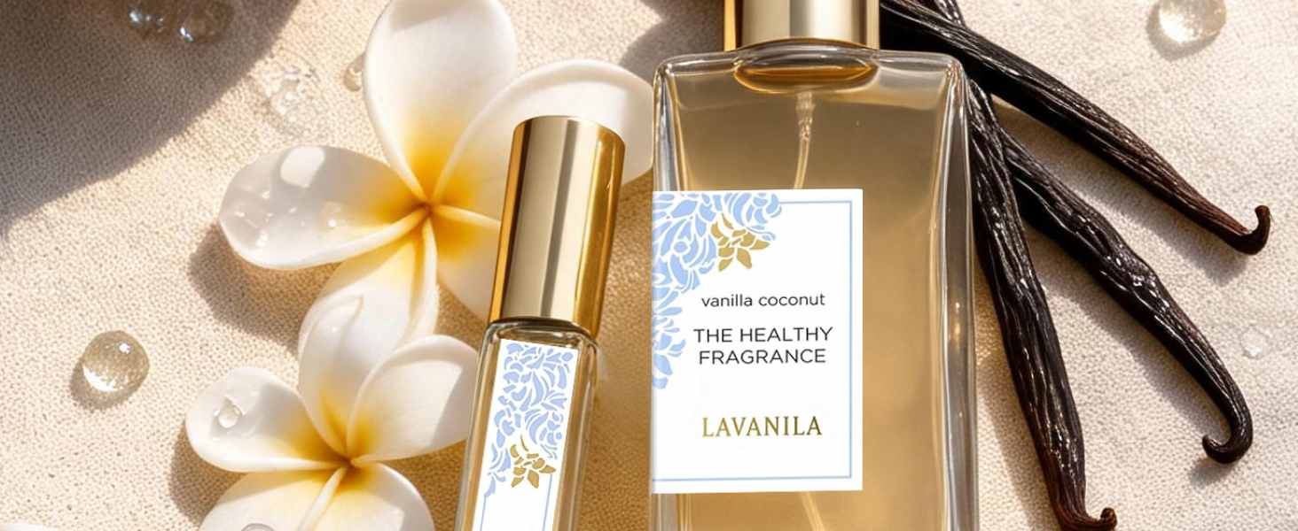 Lavanila Coconut healthy fragrance clean natural perfume women sensitive skin