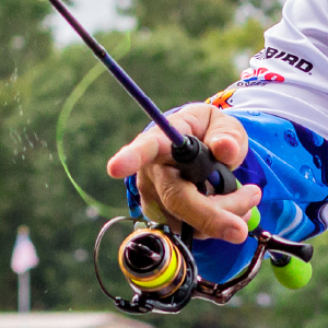 lews fishing spinning rod Wally marshall speed shooter pole gear lew's