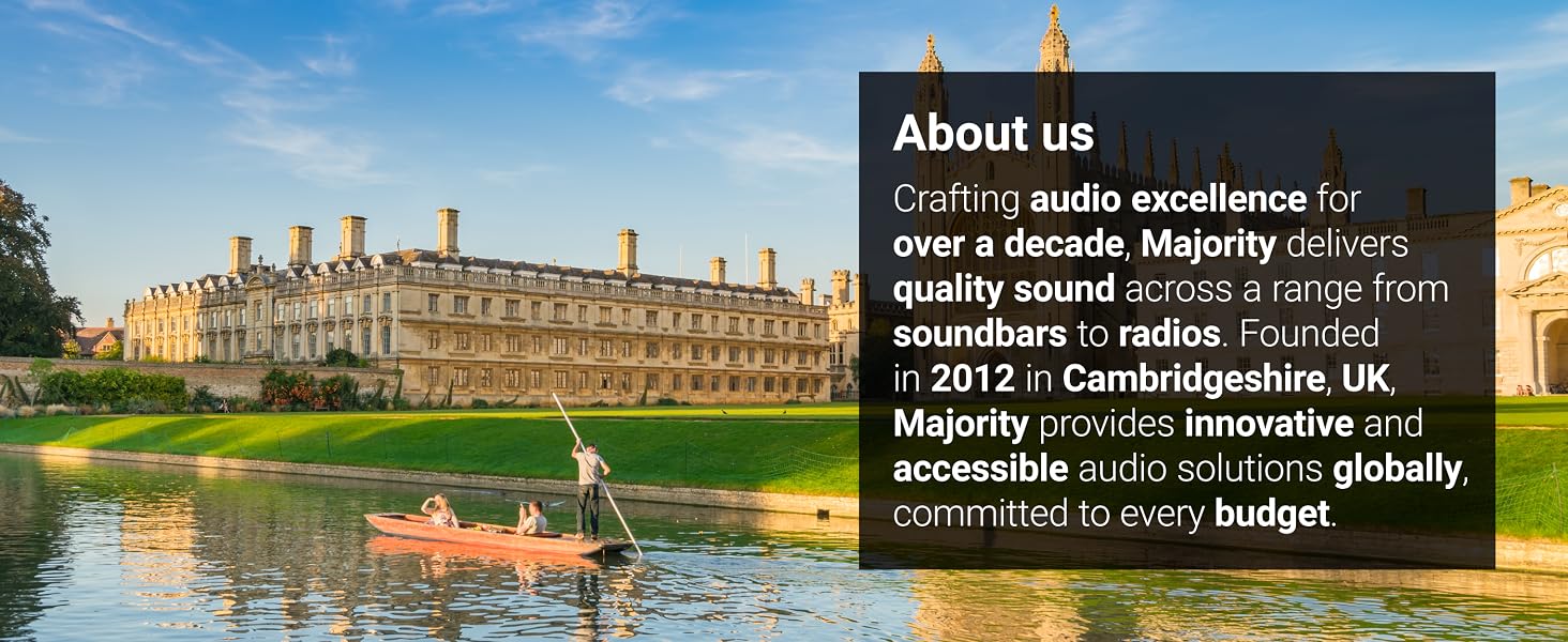 Majority is a UK-originated brand that combines advanced technology with exceptional design
