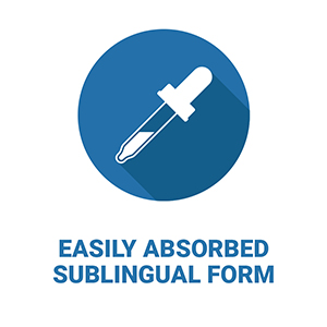 EASILY ABSORBED SUBLINGUAL FORM