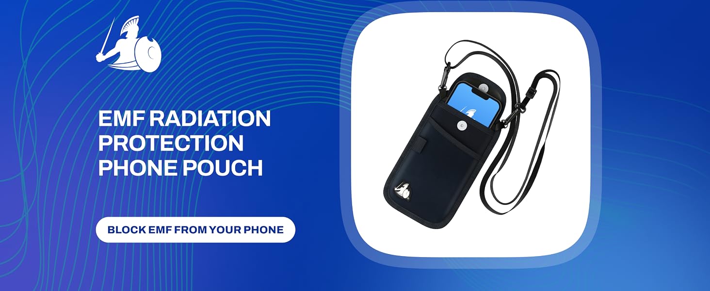 emf blocking phone pouch