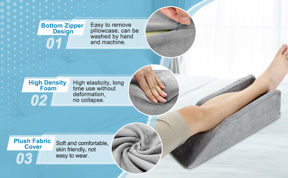 Leg Elevation Wedge Pillow