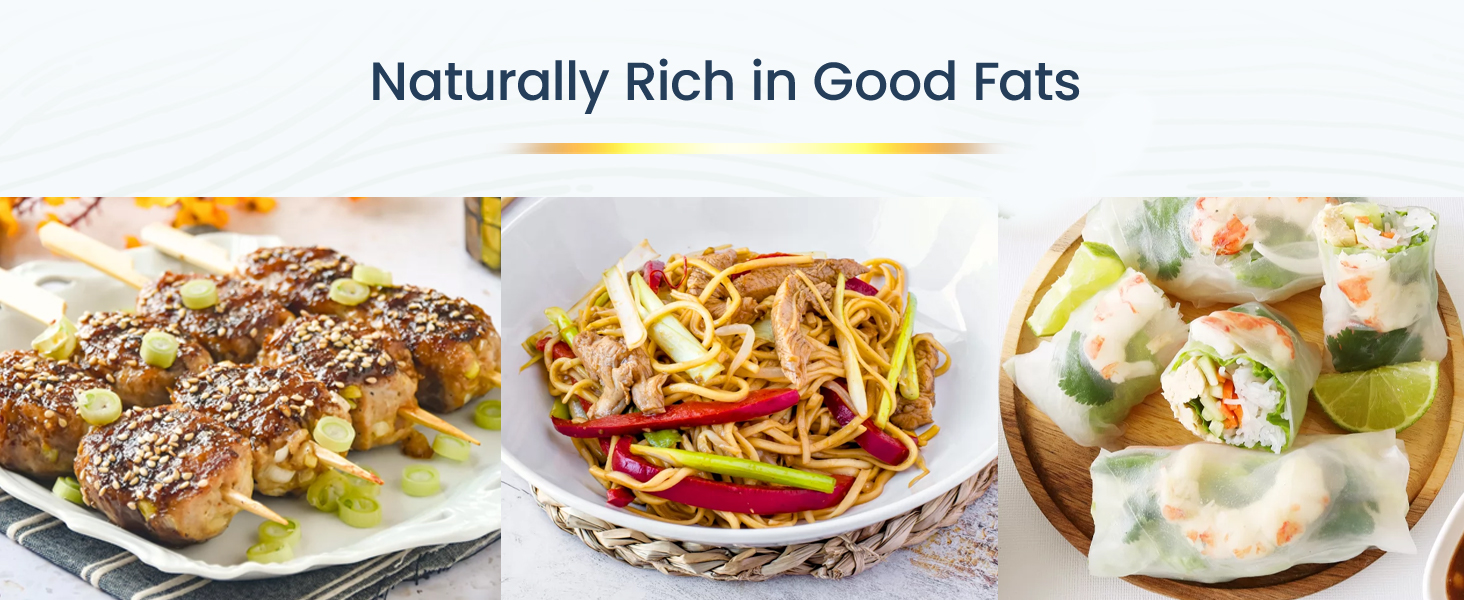 naturally rich in good fats