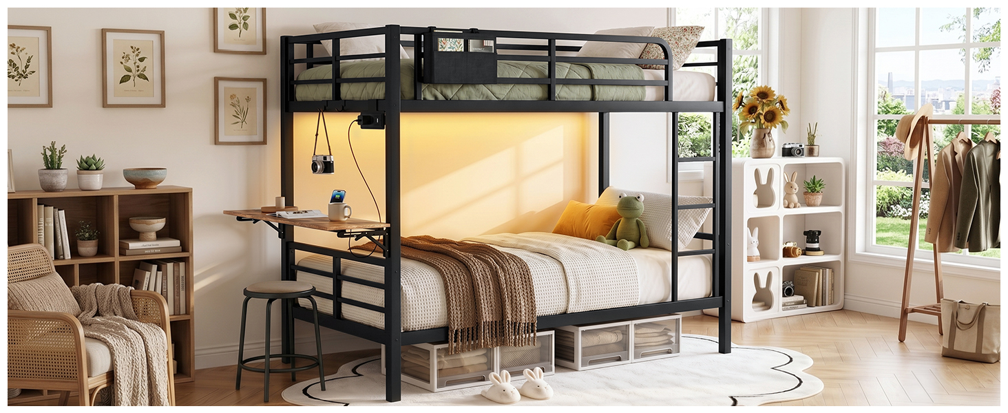 Daytime twin bed display