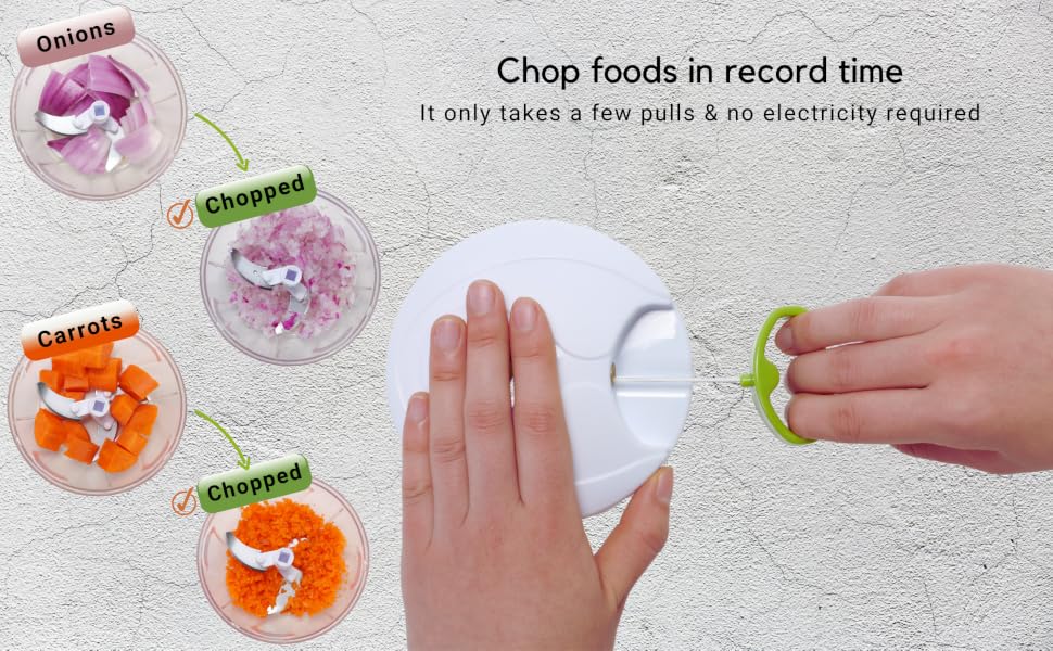 Brieftons QuickPull food chopper