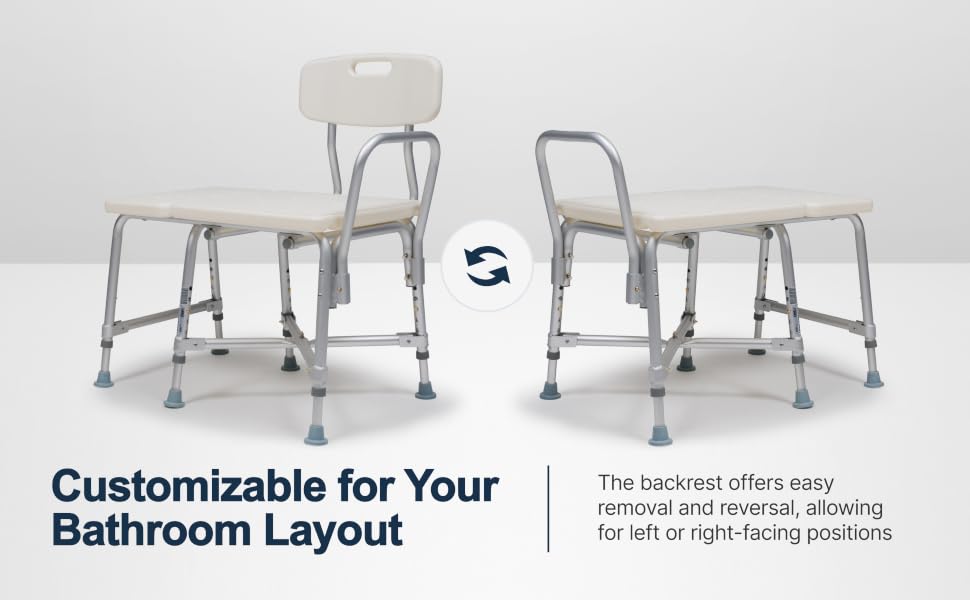 customizable for your bathroom layout