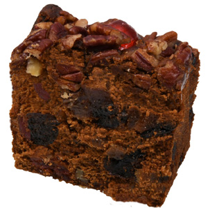 Jane Parker Dark Fruit Cake Slice
