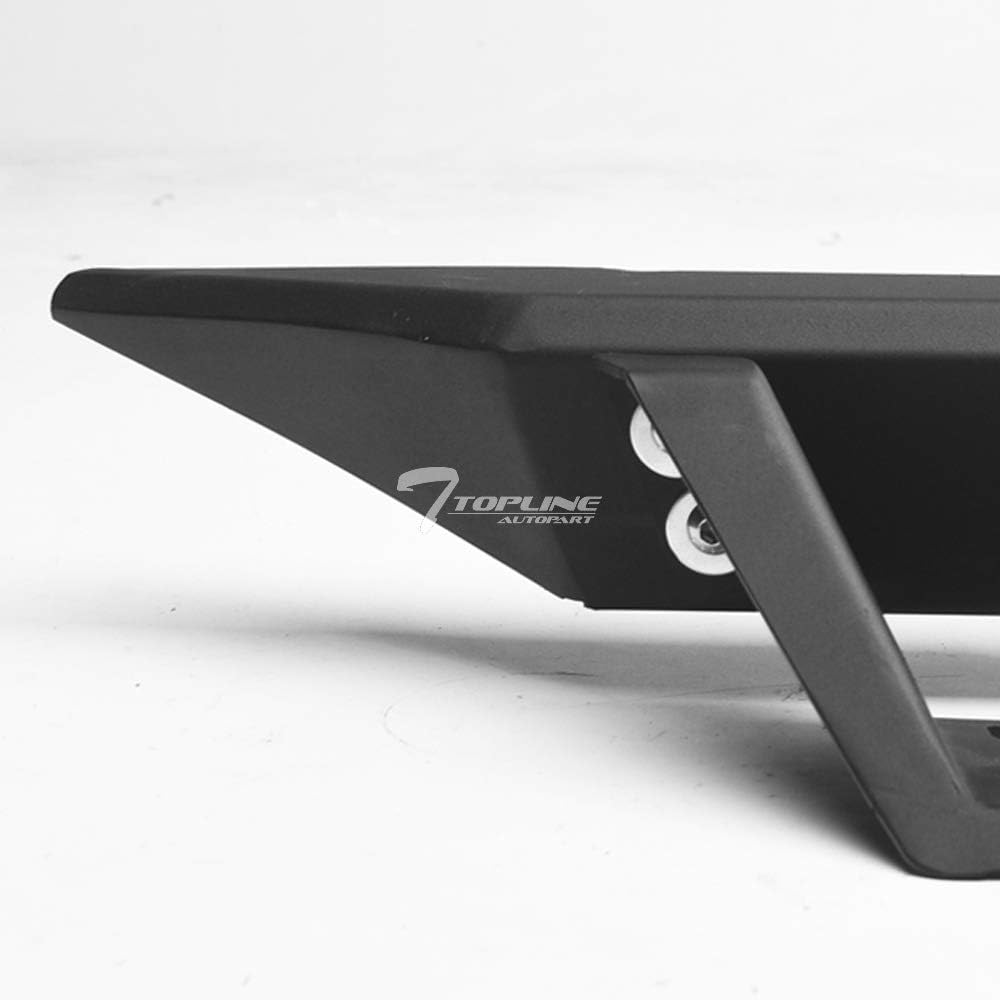 R&L Racing Matte Black Modular Drop Step Nerf Bars Boards Compatible with 2005-2018 Nissan Frontier Crew Cab