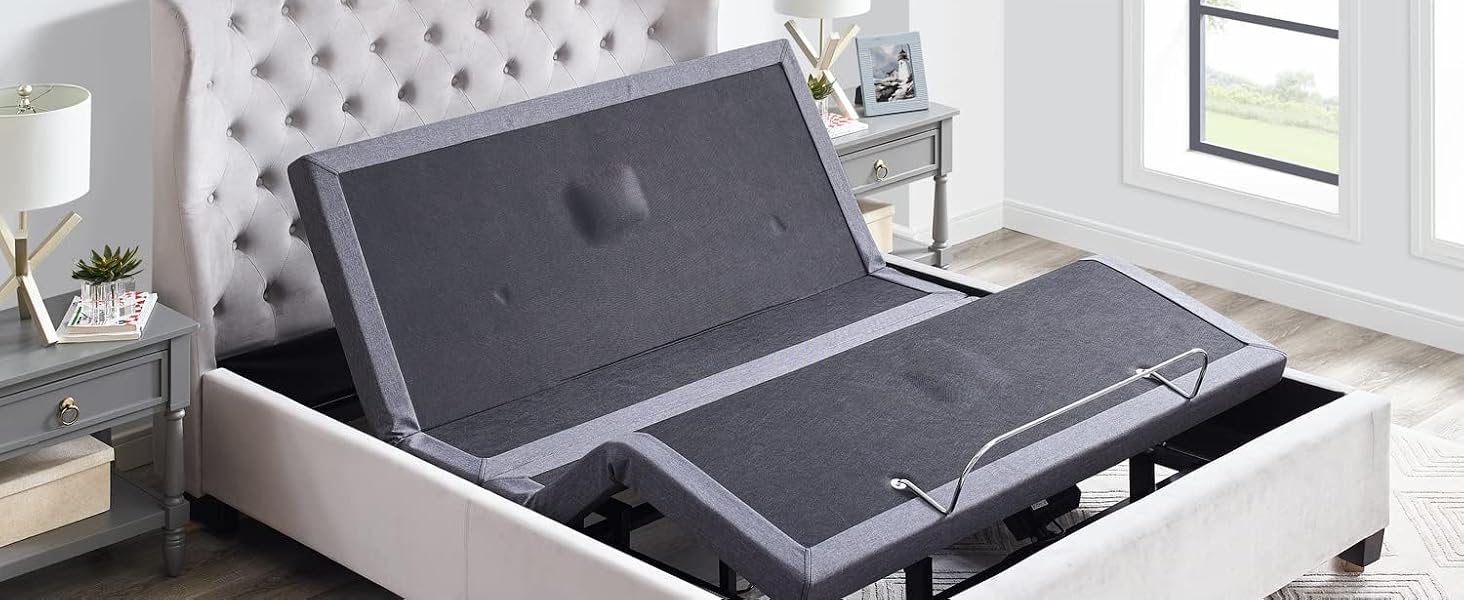 king size adjustable bed frame with remote, adjustable king size bed frame, twin xl adjust