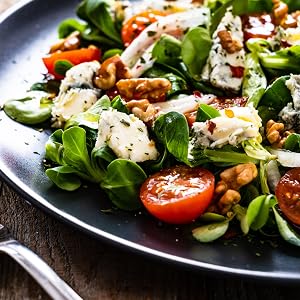 Mushroom Salad on a plate