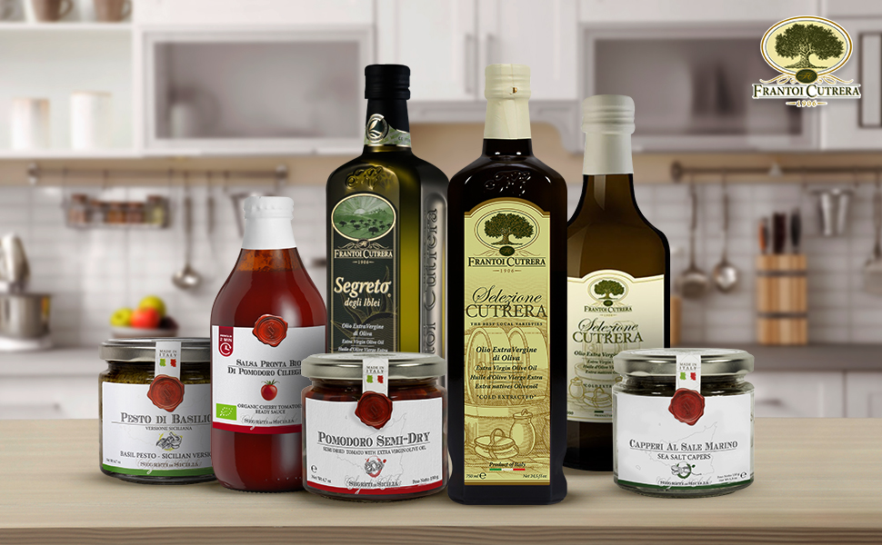 Italian Food Products Italy Siciliy Capers Tomato Sauce Condiments Olive Oils Tomatoes Pesto