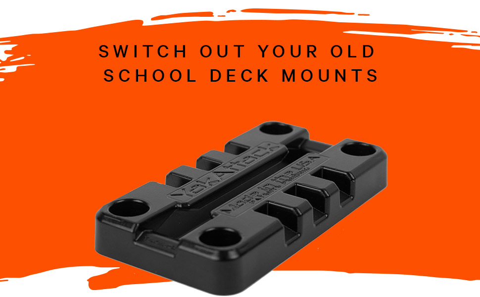 switch out your old school deck mounts; photo of MightyMount switch (MMSW)