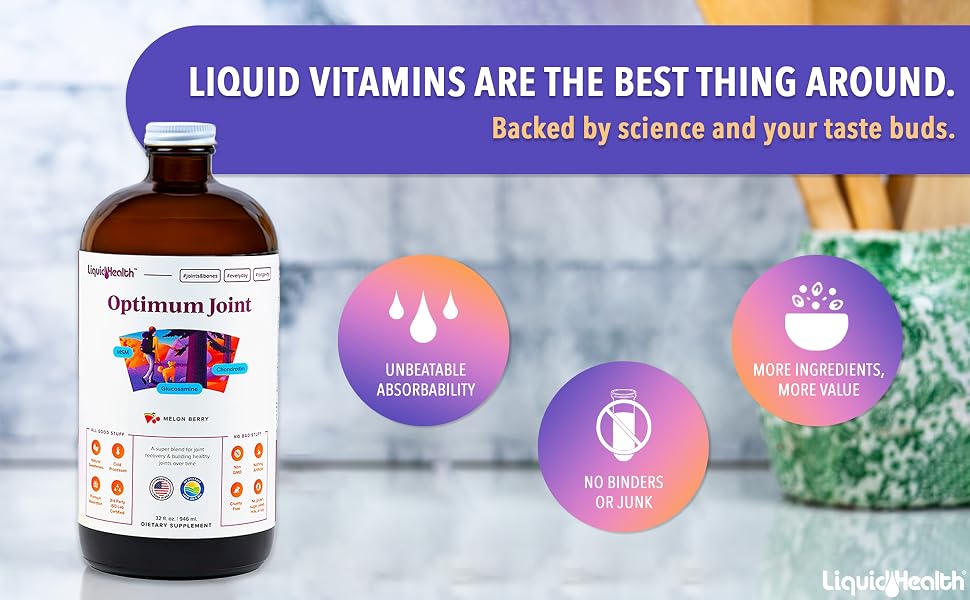 liquid health optimum joint liquid vitamin supplement