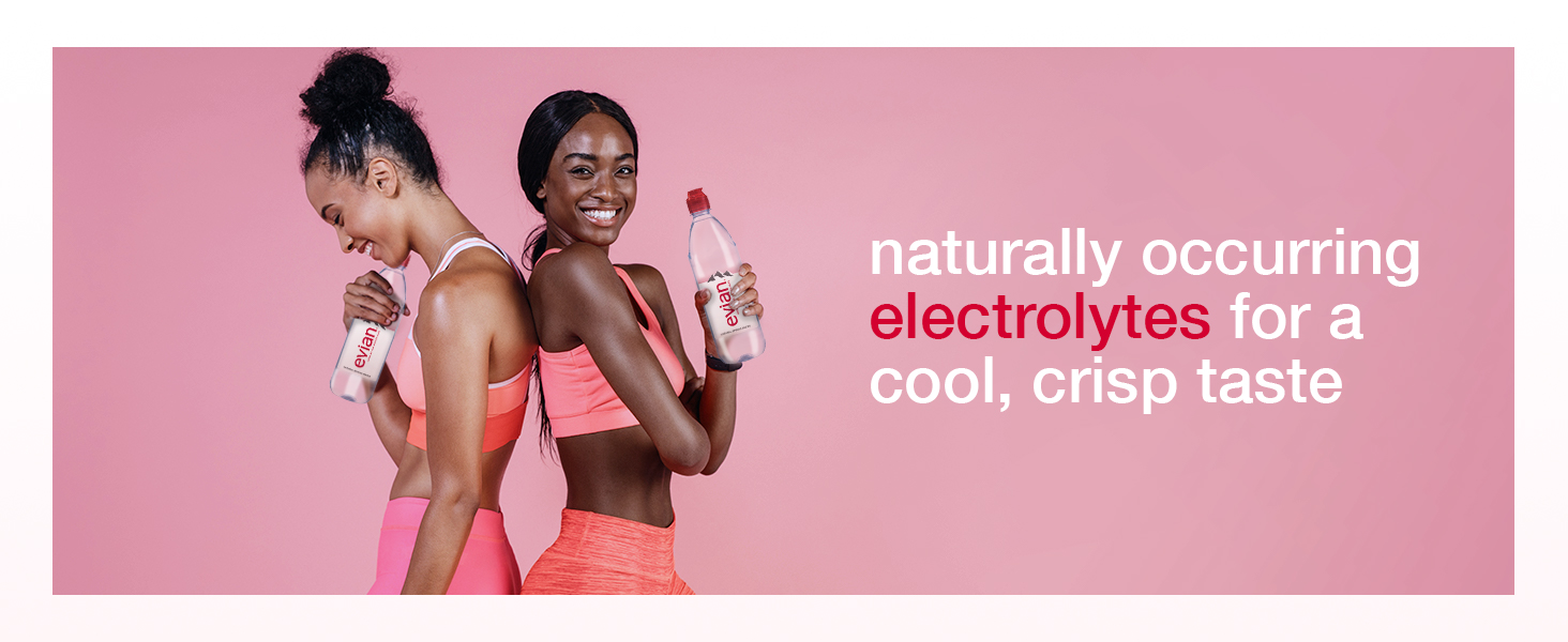 evian, bottled water, spring water, water bottle