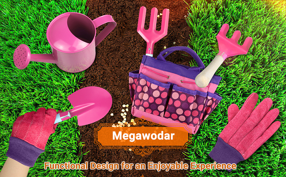 kids gardening tools set girls garden toy yard play gift ourdoor