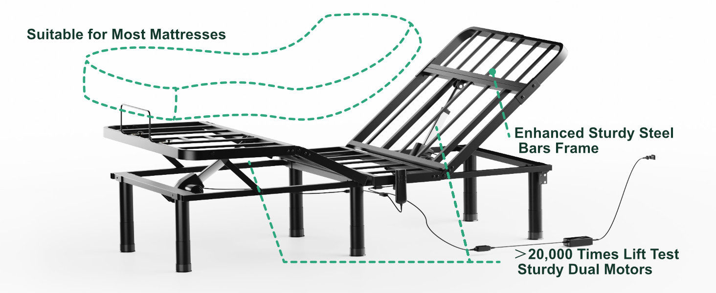 twin xl adjustable base