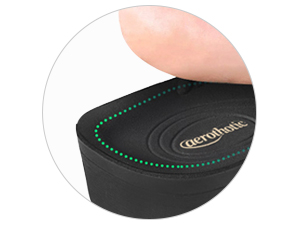 Deep Heel Cup Sandals for Stability