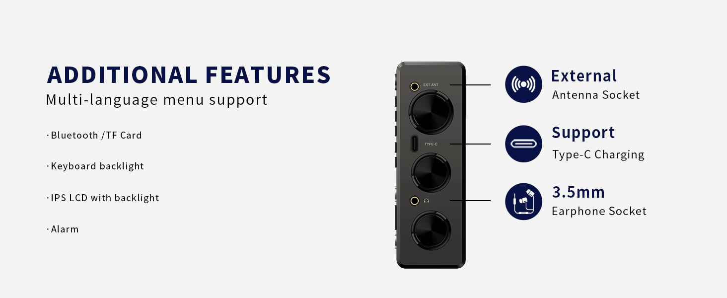 ADDITIONAL FEATURES