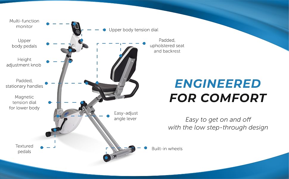 Stamina, magnetic resistance arm bike