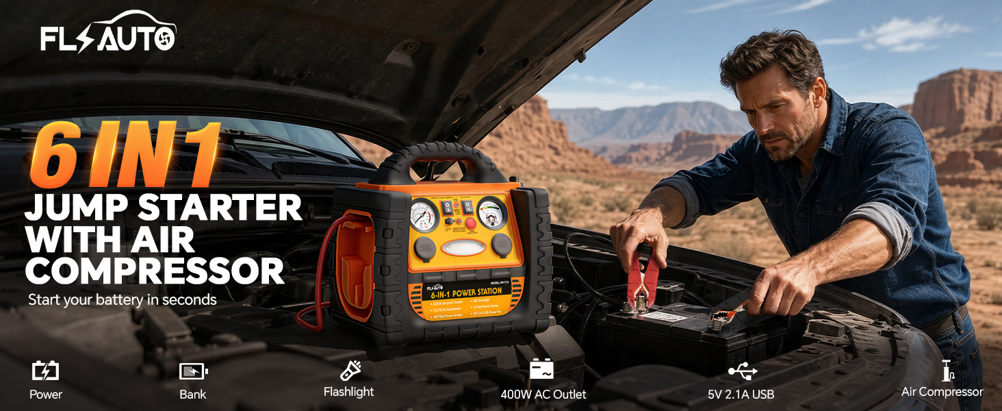 car battery jump starter