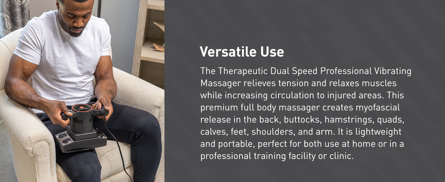 BodySport Dual Speed Therapeutic Massager