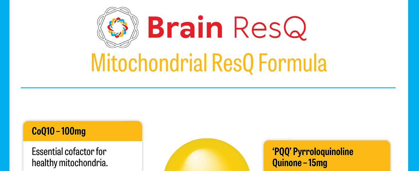 Brain ResQ Mitochondrial ResQ Formula