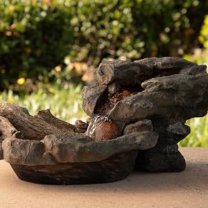 fountain, floor fountain, classic, elegance, water fountain, traditional, timeless, alpine, rock