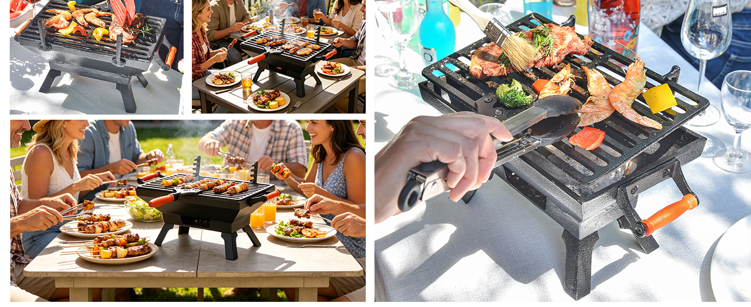 a perfect kitchen tool - BBQ grill suitable for houswarming or parties to celebrate, very practical