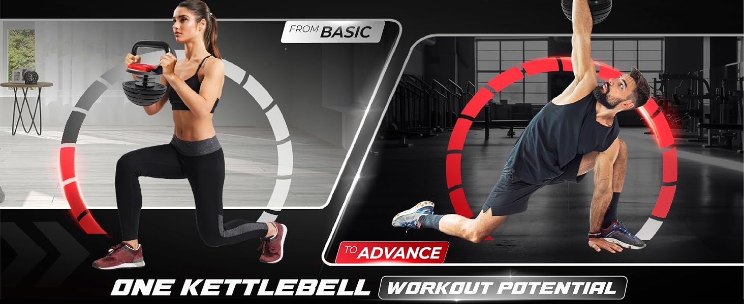 Weider kettlebell set for a complete home gym experience