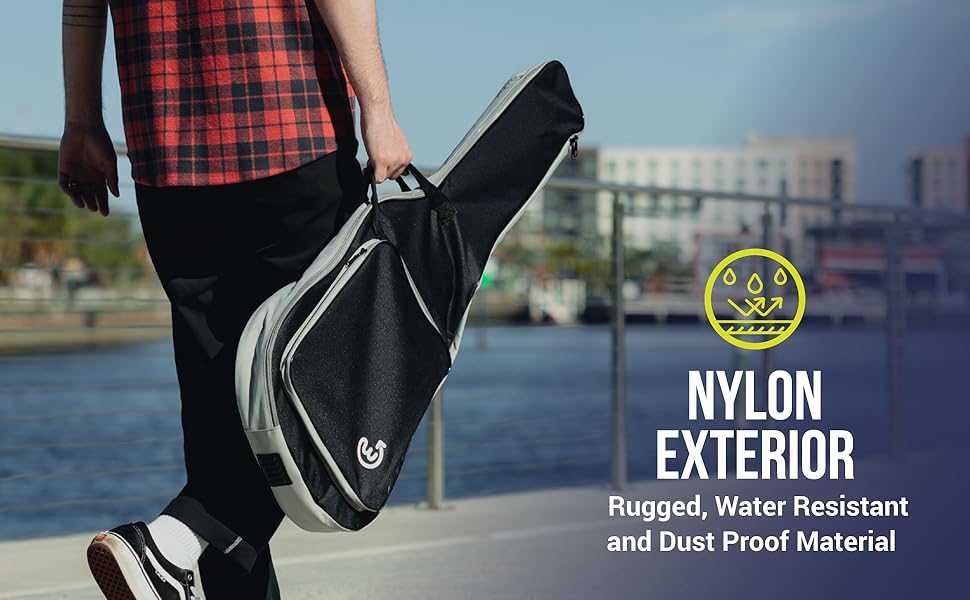 Features a Rugged Nylon Exterior