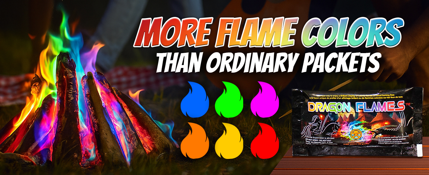 Dragon Flames Packets
